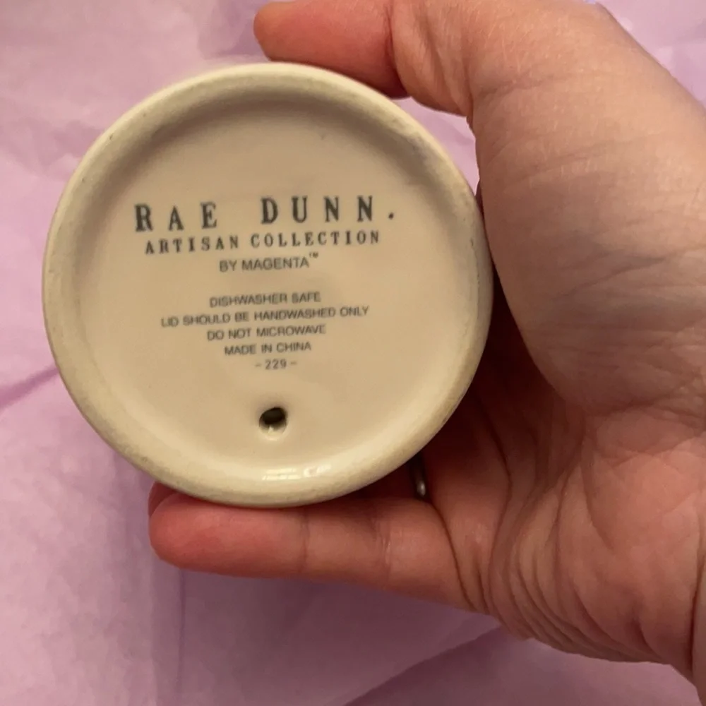 Rae Dunn Mornin Tumbler EUC
